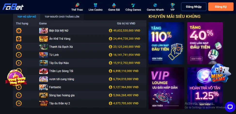 Giao diện ứng dụng Oxbet với cá cược thể thao và sòng bạc trực tiếp